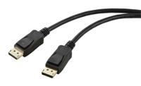 Renkforce DisplayPort Aansluitkabel DisplayPort-stekker, DisplayPort-stekker 2.00 m Zwart UHD 8K @ 60 Hz DisplayPort-kabel - thumbnail