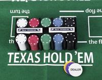 Complete Pokerset met 200 chips - thumbnail