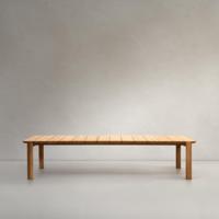 Kave Home Eettafel 'Icaro' Teakhout, 280 x 112cm - thumbnail