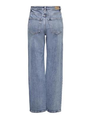 Only Onljuicy Hw Wide Leg Rea365 Noos 15234743 Mom Jeans Medium Blue Denim Nas365