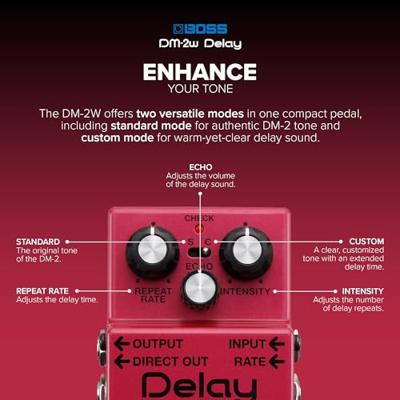 Boss DM-2W Delay Waza Craft Special Edition Boss DM-2W Delay Waza Craft Special Edition