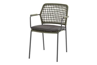 Taste Barista stapelbare tuinstoel rope green