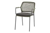 Taste Barista stapelbare tuinstoel rope green - thumbnail