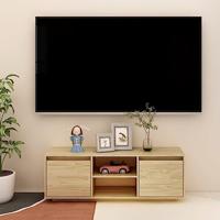 Tv-meubel 110x30x40 cm massief acaciahout - thumbnail