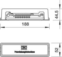 OBO Bettermann 1809 A Potentiaalcompensatie 1 stuk(s) - thumbnail