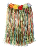 Hawaii rok meerkleurig 50 cm - thumbnail