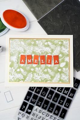 Sizzix • 3d textured impressions embossing folder a5 pines