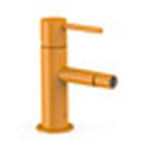 Bidetmengkraan Tres Study Exclusive Hendel Uitloop Recht 8 cm Rond Amber Geel - thumbnail