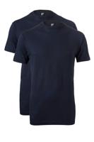 Alan Red T-shirts Virginia 2-pack blauw - thumbnail