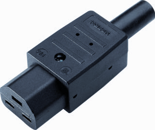 Martin Kaiser 764/sw/C Apparaatstekker (heet) 764 Bus, recht Totaal aantal polen: 2 + PE 16 A Zwart 1 stuk(s)