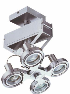 Artdelight Led opbouwspotKoln4 verstelbaar - PL KOLN4 ALU LED