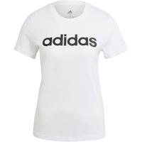 Dames-T-Shirt met Korte Mouwen Adidas Wit - Maat: XS - thumbnail