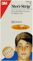 Steri-strip 3m Ster 6,0mmx 38mm Doos 1x 6 1542p-1 - thumbnail