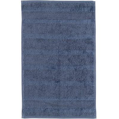 Cawö Cawö Noblesse2 Uni Gastendoekje 30x50 Nachtblau