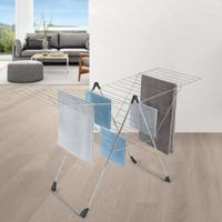 Metaltex Vento Droogrek 30 m Lijn 110x177x67 cm Zilver/Zwart - thumbnail