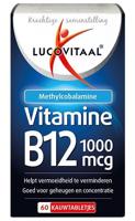 Lucovitaal Vitamine B12 1000mcg 60 Kauwtabletten - thumbnail