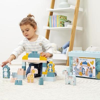 Abrick Ton dierenstenen van de wereld ECOIFFIER meerkleurig