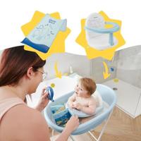 Badabulle Bathtub voor babywalvis, gemaakt in Europa, kan een hangmat of een badstoel bevatten, geboorte na 24 maanden - thumbnail