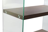 Planken DKD Home Decor Donkerbruin Kristal Walnoot Hout MDF 80 x 40 x 150 cm (1) - thumbnail