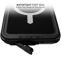 Ghostek Nautical Slim Waterproof MagSafe Case Apple iPhone 16 Pro Max Black - thumbnail