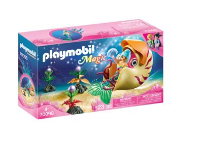Playmobil® Magic 70098 zeemeermin met zeeslakkengondel Playmobil® Magic 70098 zeemeermin met zeeslakkengondel