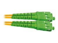 ACT 1 meter LSZH Singlemode 9/125 OS2 glasvezel patchkabel duplex met SC/APC connectoren - thumbnail