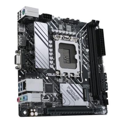 Asus PRIME H610I-PLUS D4-CSM Moederbord Socket Intel LGA 1700 Vormfactor Mini-ITX Moederbord chipset Intel® H610