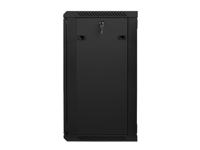 Lanberg WF01-6418-10B rack 18U Wandrek Zwart - thumbnail