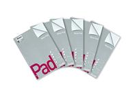 Schrijfblok, Gelinieerd, A4, afm 21x29,7 cm, 5 stuk/ 1 doos - thumbnail