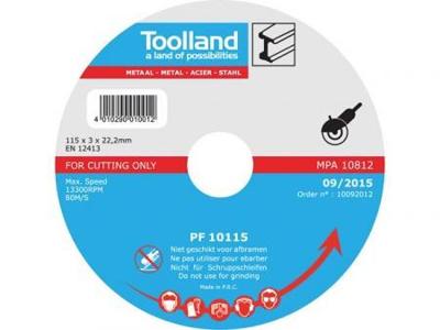 Doorslijpschijf - 13300 Rpm - Ø 230 mm