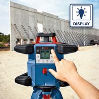 Bosch Blauw GRL 600 CHV Rotatiealaser | Set | + laserontvanger | In L-Boxx - 0601061F01 - thumbnail