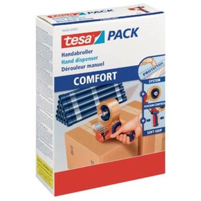tesa Tapedispenser ACK® COMFORT 6400 Rood, Blauw Rolbreedte (max.): 50 mm Rollengte (max.) 66 m Verstelbaar, Met reminrichting tesa Tapedispenser ACK® COMFORT 6400 Rood, Blauw Rolbreedte (max.): 50 mm Rollengte (max.) 66 m Verstelbaar, Met reminrichting