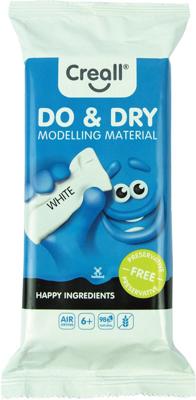 Creall do&dry boetseerklei conserveringsvrij wit, 500gr. Creall do&dry boetseerklei conserveringsvrij wit, 500gr.