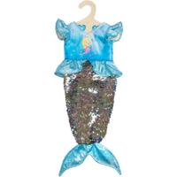 Heless Poppenjurk Zeemeermin met Pailletten, 35-45 cm - thumbnail