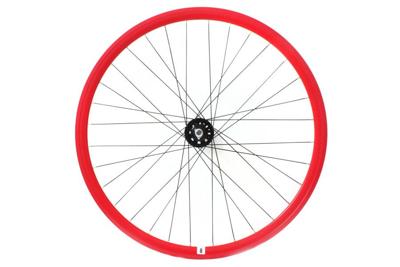 Weinmann DP18 Fixed Gear Voorwiel - Rood Weinmann DP18 Fixed Gear Voorwiel - Rood