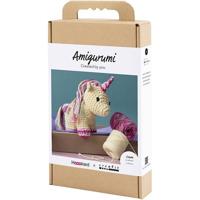 Creativ Company Hobbyset amigurumi, eenhoorn, regenboogkleuren, 1 doos - thumbnail