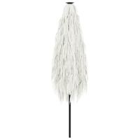 Parasol met stalen paal 300x200x250 cm wit - thumbnail