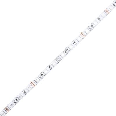 Bedframe met hoofdeinde en LED bruin eikenkleur 120x190 cm - thumbnail