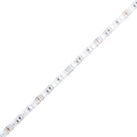 Bedframe met hoofdbord en LED gerookt eikenkleur 150x200 cm - thumbnail