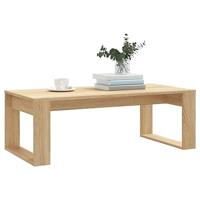 Salontafel 102x50x35 cm bewerkt hout sonoma eikenkleurig - thumbnail
