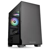 THERMALTAKE S100 Zwart - Doos zonder voeding - Minitower - Micro-ATX-formaat - thumbnail
