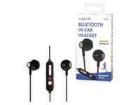 LogiLink BT0056 In Ear oordopjes Bluetooth Stereo Zwart Sport - thumbnail