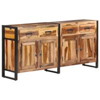 Dressoir 172x35x80 cm acaciahout met honingkleurige afwerking - thumbnail