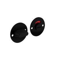 Intersteel WC-sluitingTira met venster zwart schroefgat - 0023.340960 - thumbnail