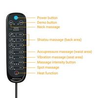 Medisana MCG 820 Komfort Shiatsu- Massagesitzauflage Massage-apparaat 60 W Zwart - thumbnail