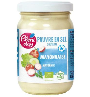 Pleniday Mayonaise Zoutarm Bio (180g) Pleniday Mayonaise Zoutarm Bio (180g)