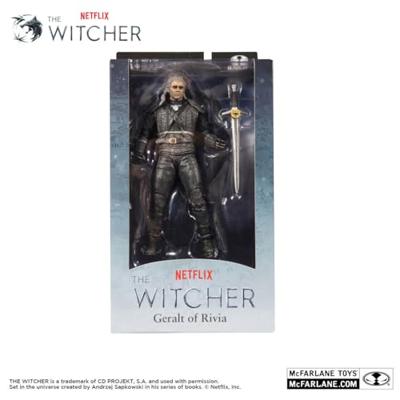 Netflix The Witcher McFarlane Figure - Geralt of Rivia