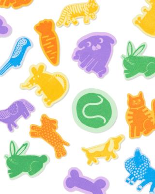 HEMA Foam stickers huisdieren