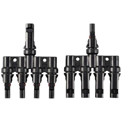 Sygonix Solaradapter T-Verbinder (4 zu 1) 1000V SY-6408002 Y-stekker