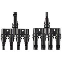 Sygonix Solaradapter T-Verbinder (4 zu 1) 1000V SY-6408002 Y-stekker - thumbnail